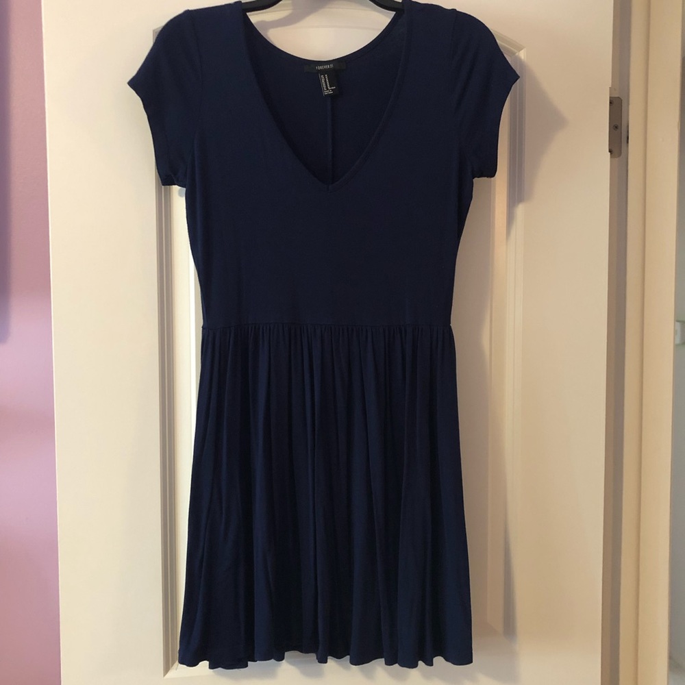 Blue Casual Dress